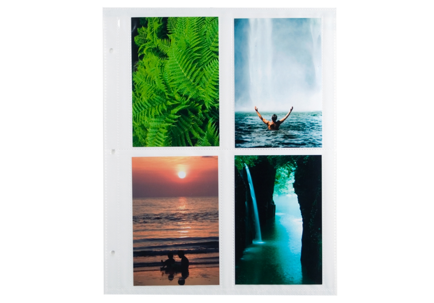 4x6 Pockets style Large page inserts designed to fit our Large size Life Arts post bound album range, giving your album extra versatility.