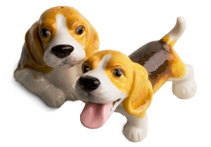Beagle Cruet Set