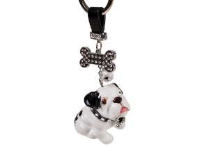 Bulldog Key Ring