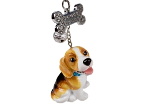 Beagle Key Ring