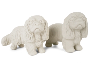Cavalier King Charles Unpainted Cruet Set