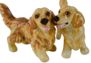 Golden Retriever Cruet Set