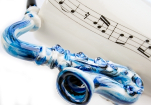 Ever wanted to know why the Saxophone, or Sax as it is otherwise known is called the Saxophone? Well, The name of the man who invented it in the 1840s was, in fact, a Belgian called Adolphe Sax. Beautiful yet remarkable and a very popular Blue Witch ceramic.