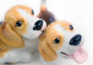 Beagle Cruet Set