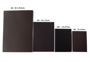 A pack of 125 refill Plain A5 pages for A5 refillable journal. The paper is handmade from leftover cotton. It is acid-free with a silky smooth fibrous texture. Thick feel lightweight which is sewn bound allowing the booklet to lay open completely flat. Suitable with any type of pen.