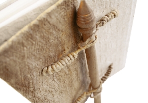 Achieve a little drama through sheer simplicity with our Oriental Photo Album. The design represents the Golden City’s Gate of Ancient Siam with a hand carved wooden post to open and close it.The super natural tree bark paper adds an uncluttered and calm aura creating a subtle and very timeless look. A contrasting natural bark half cover provides depth and sophistication. The gateway for all your happy memories which will be locked in and safe for future generations, the album itself is a lovely decorative piece for your home.